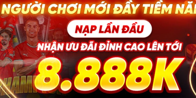 Thưởng nạp đầu tới 8.888K cho tân thủ